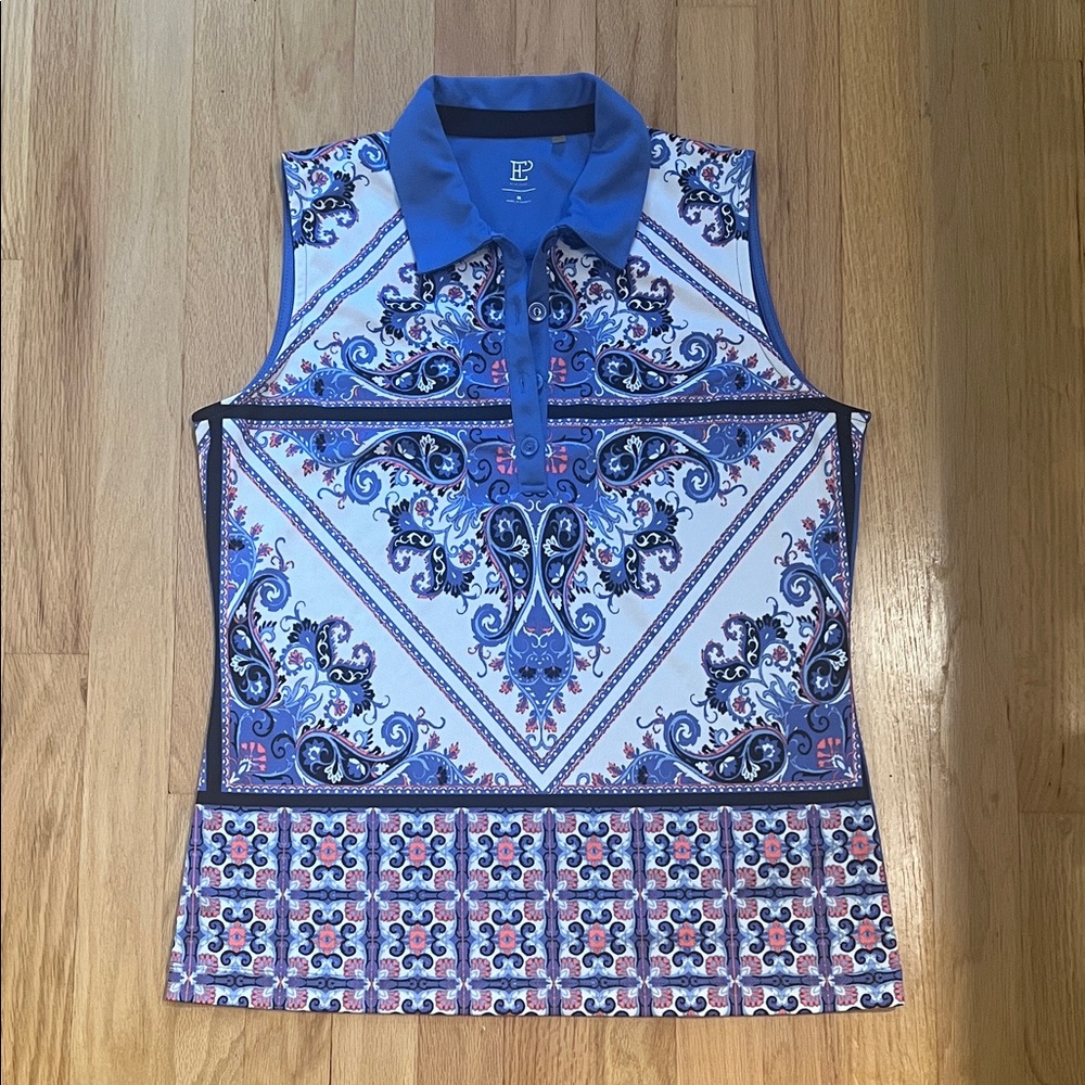EP New York Golf Polo - Sleeveless
